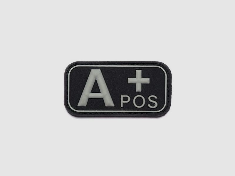 3D-PVC-Emblem Blutgruppe A+ positiv, Bild 3 von 3
