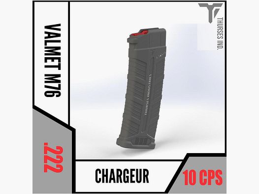 TI Ladegerät Kompatibel VALMET M76 .222 gebrückt 10 Schuss Kat C