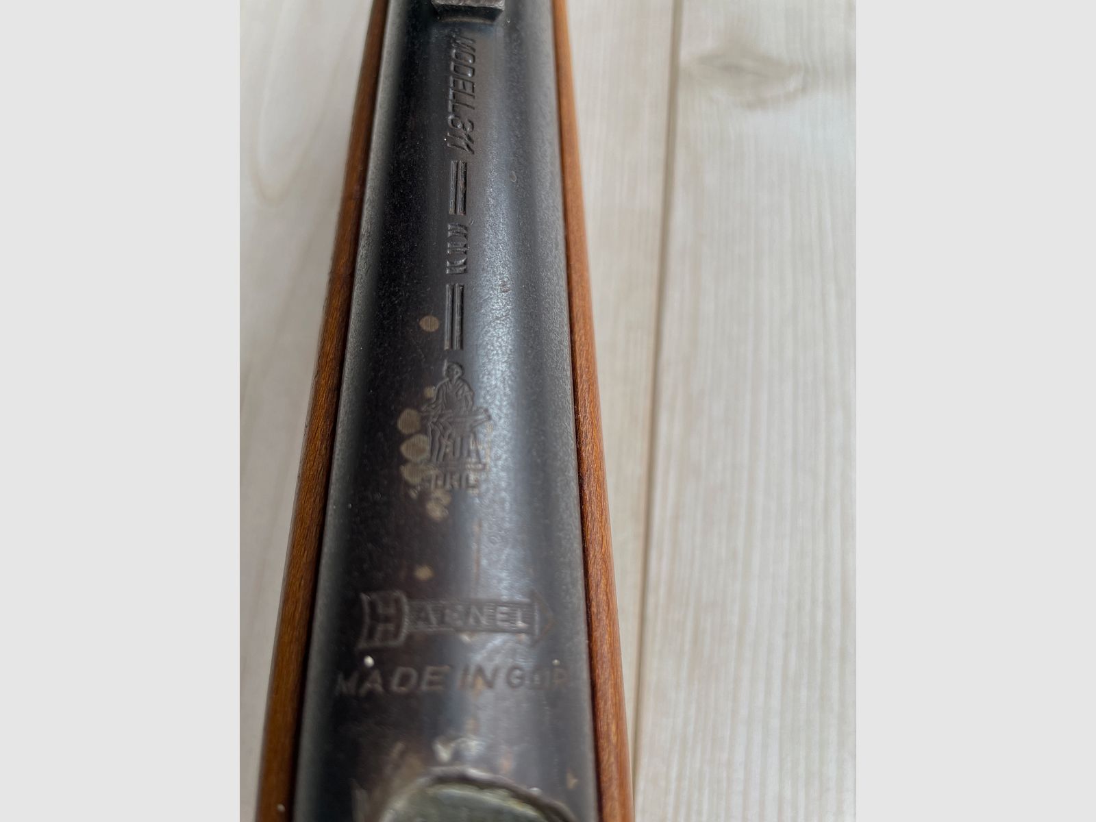 Haenel  311 luchtgeweer met diopter,  DDR