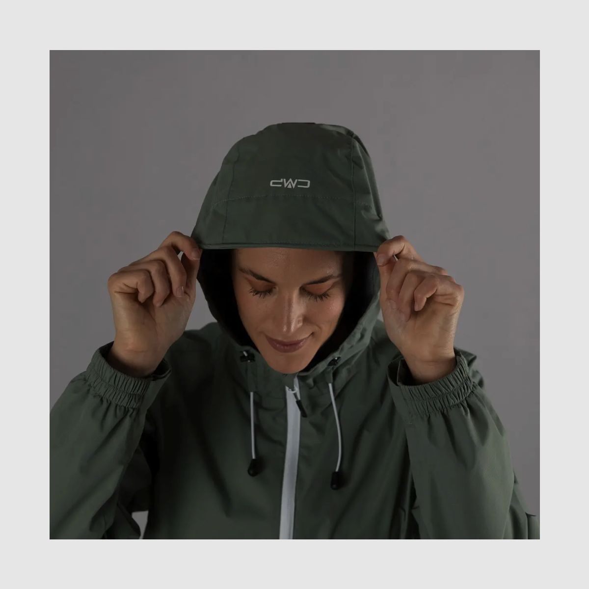 CMP Wasserdichte Damenjacke aus Ripstop Salvia