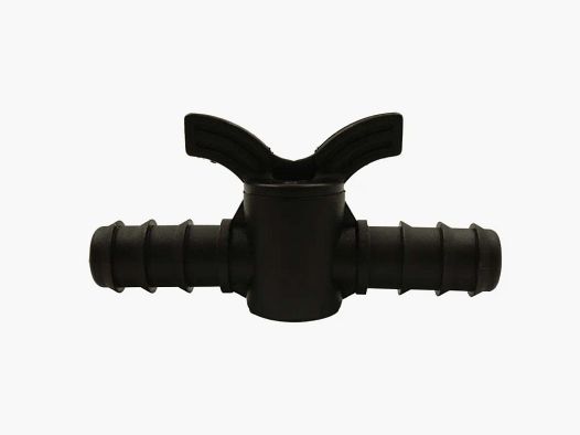 Set di 2 valvole a farfalla da 16 mm per irrigazione