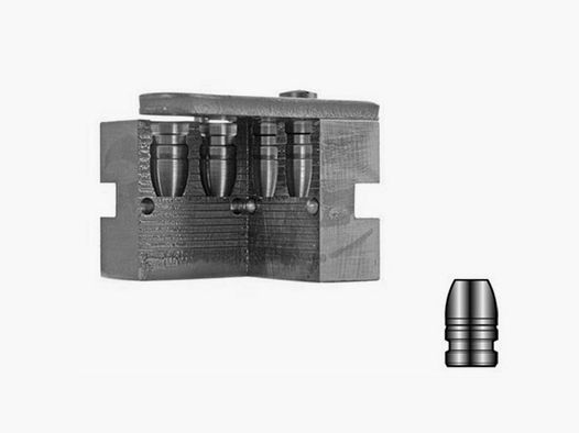 Lyman Flat Nose Kogelmal - Dubbele Caviteit - .44 Mag/.44 SP 240 gr - Precisie en Veelzijdigheid voor Herladen