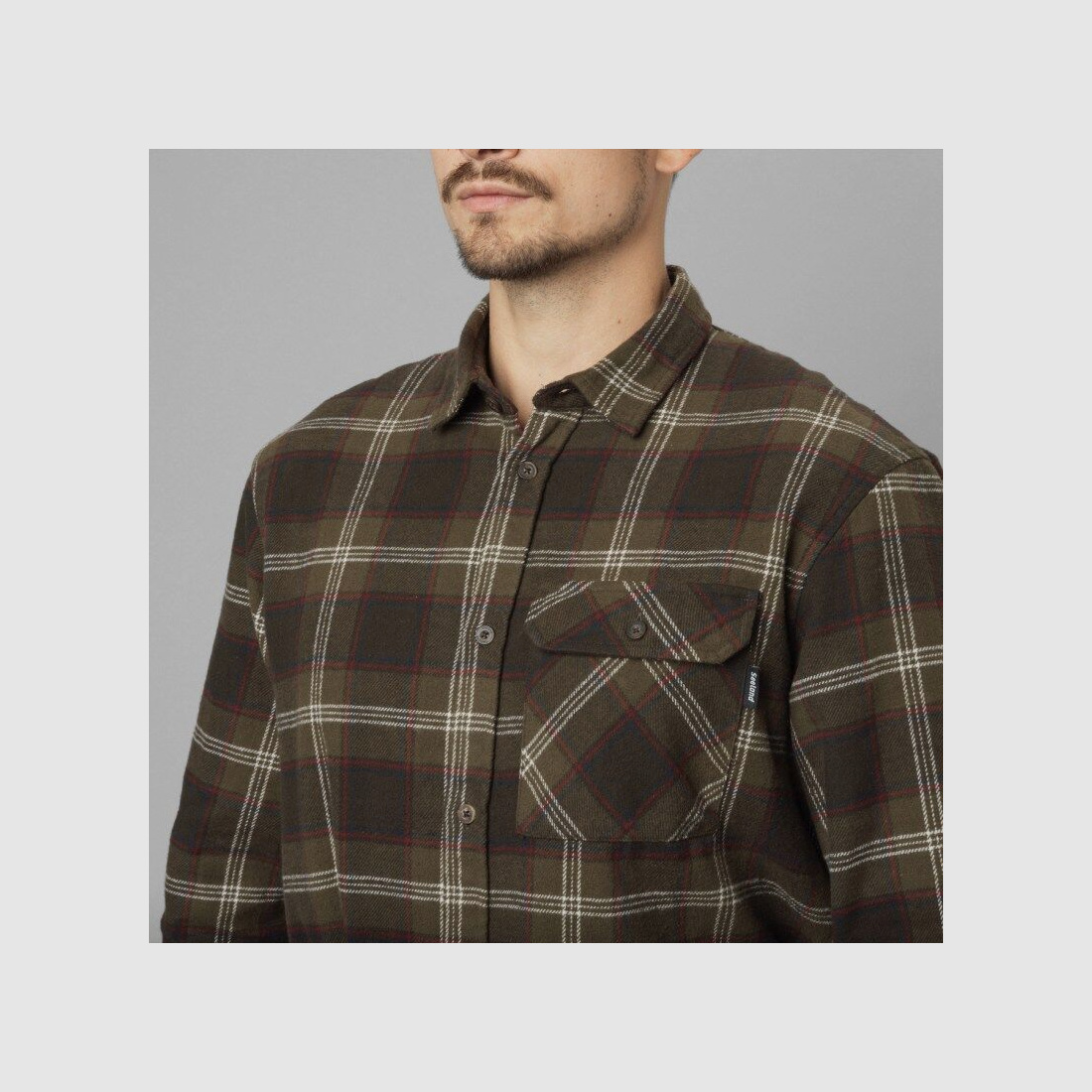 Seeland Herren Hemd Glen Flannel