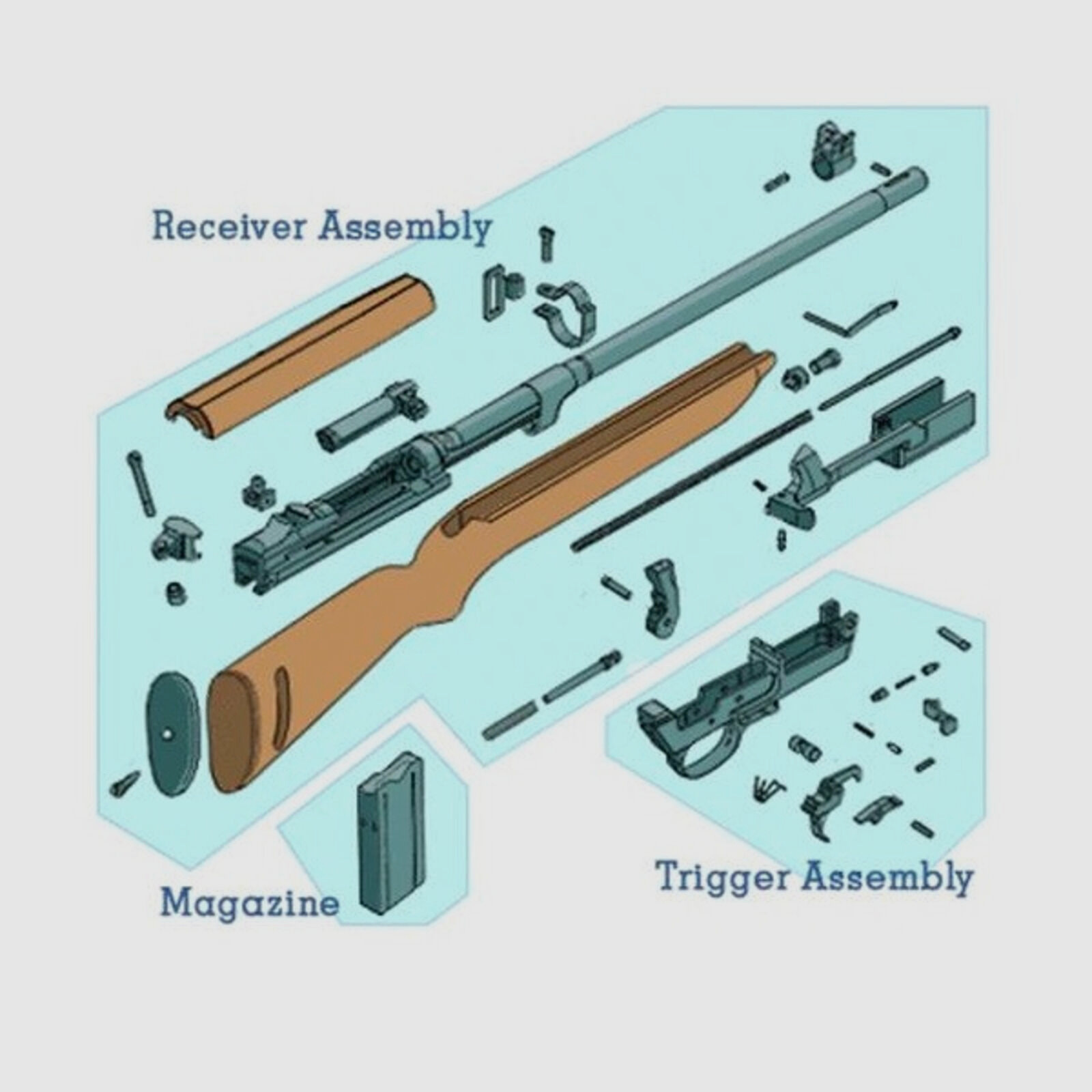 Auto-Ordnance M1 Carbine 18" (18 Zoll) GI .30Carbine