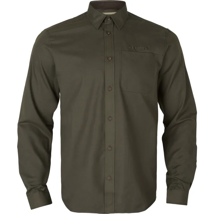 HARKILA Alto Langarmhemd – Willow green (107240029)