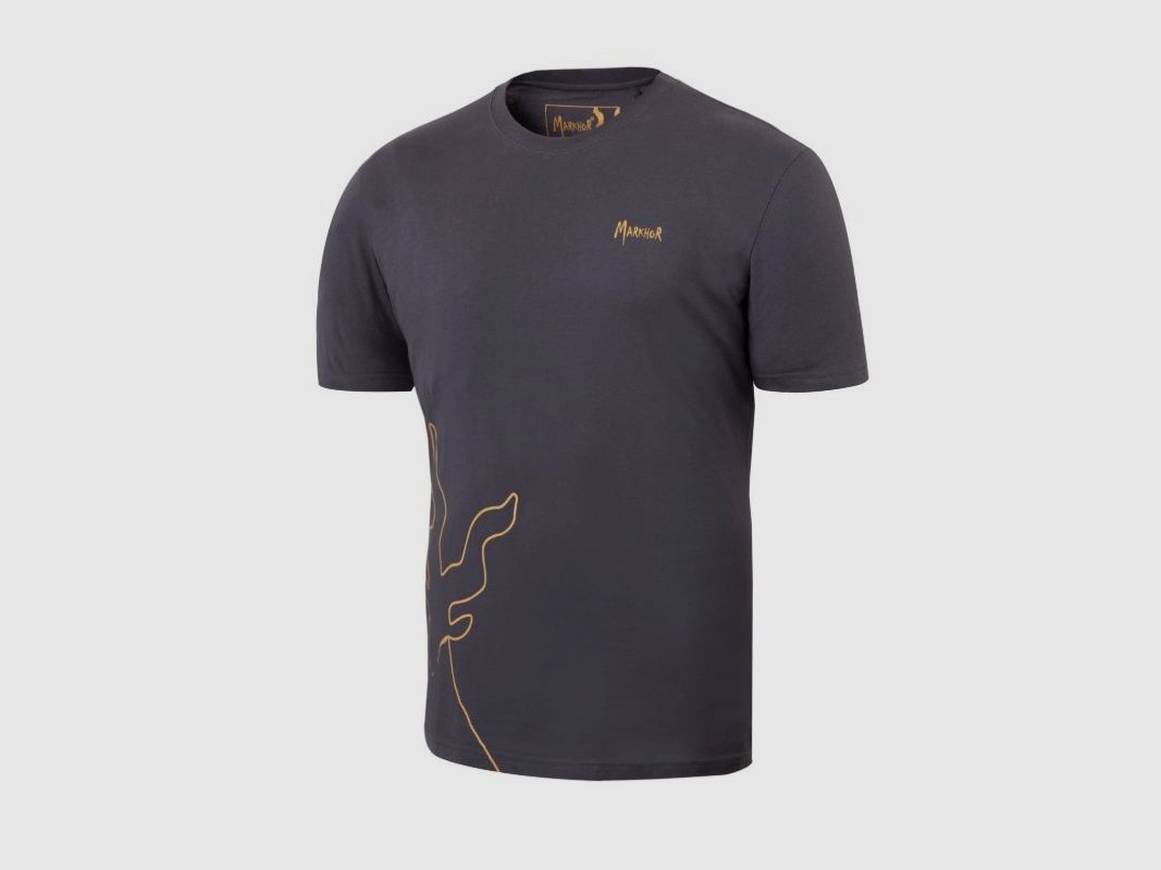 MARKHOR ICONIC T-SHIRT GRAU, Bild 1 von 2