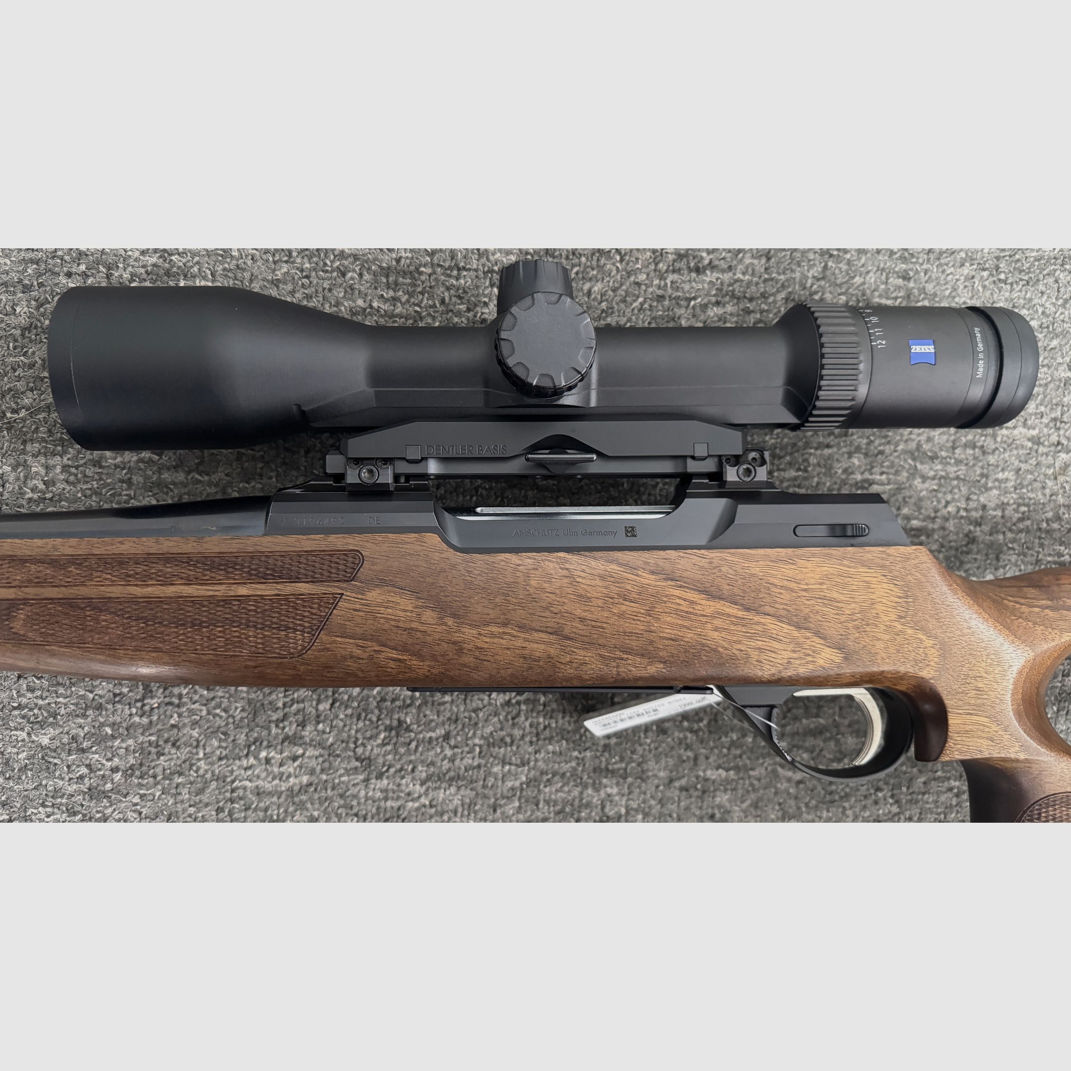 Anschütz 1782 - 8x57IS - M15x1 + Zeiss V6 2-12x50 - Dentler