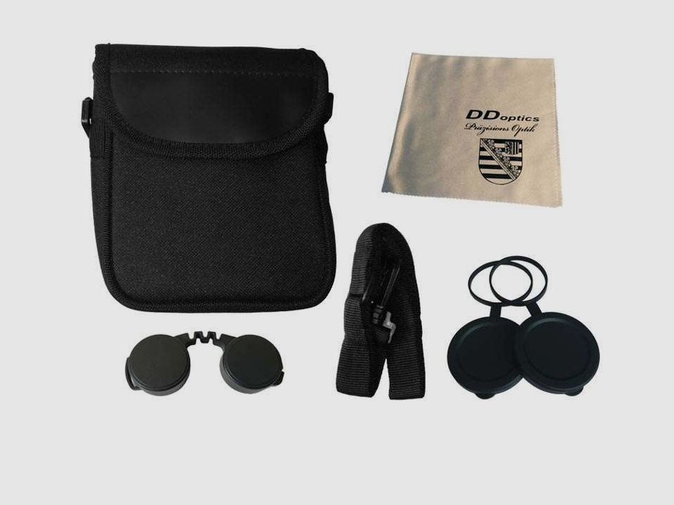 DDoptics Ultralight 10x34 Fernglas mit Tragetasche und Trageriemen zum Wandern 440120002