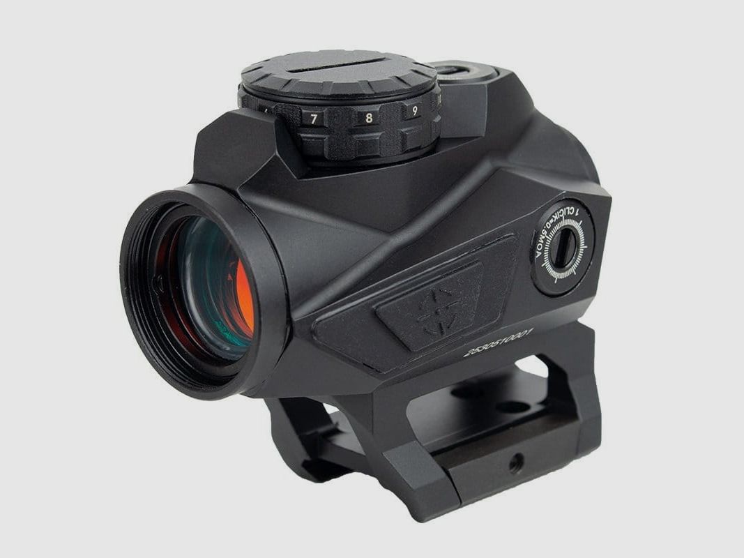 Steiner T1Xi Rotpunktvisier incl. Weaver / Picatinny Adapter