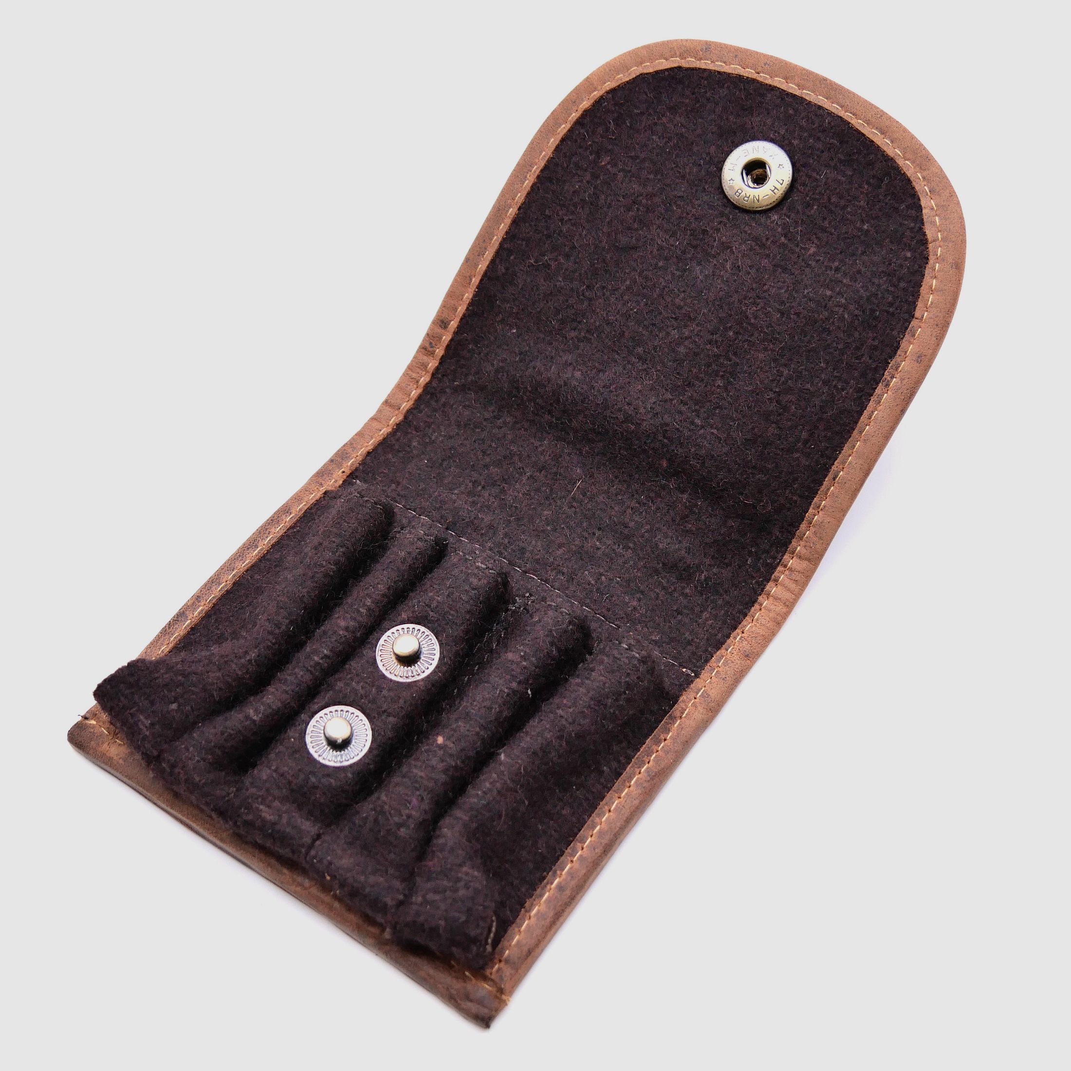 Greenburry Leder Munitionstasche für 5 Patronen mit Schlaufe 1807-25