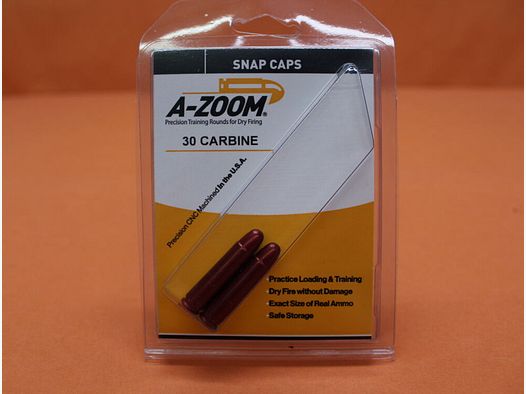 A-Zoom A-Zoom Exerzier-/ Pufferpatrone Alu .30Carbine Set mit 2 Stück (12225)