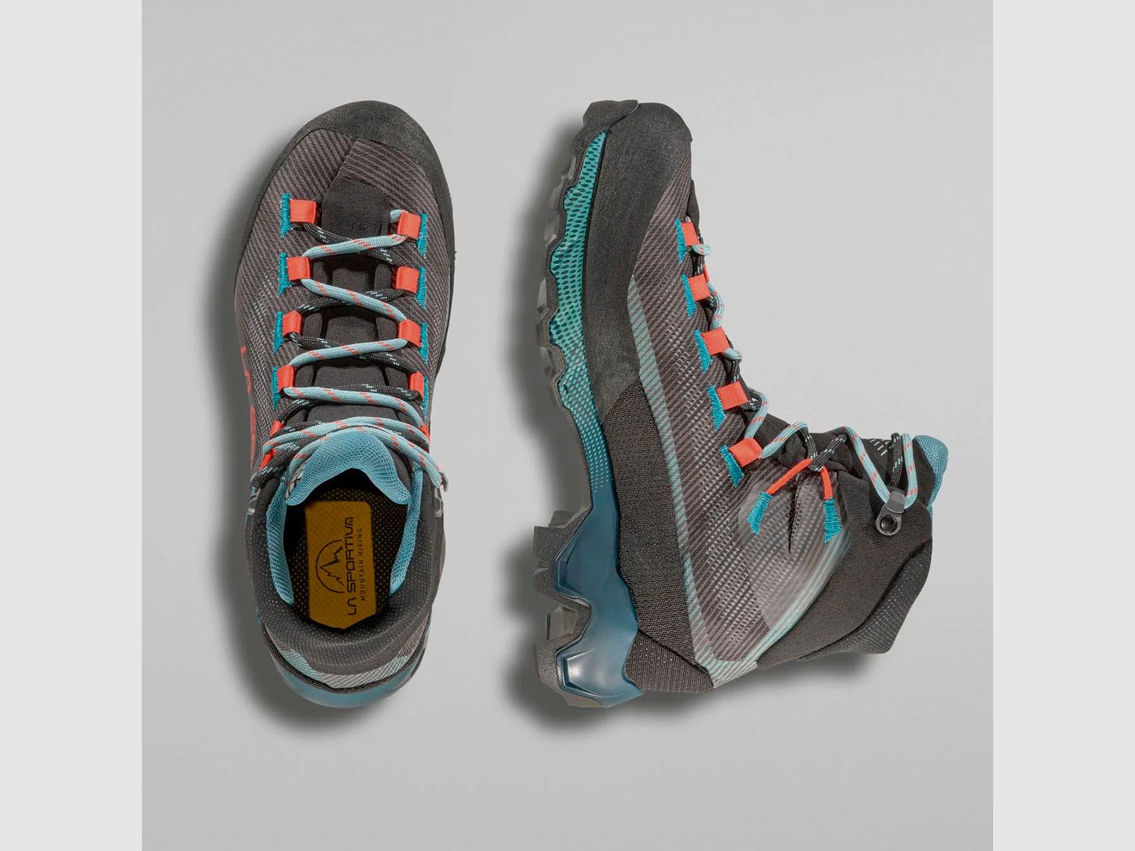 BOOTS – WOMEN – LA SPORTIVA – AEQUILIBRIUM HIKE GTX Carbon/Everglade, image 2 of 2