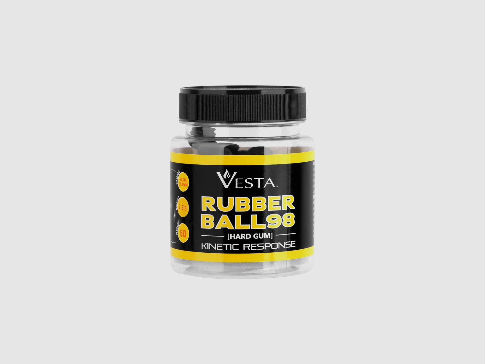 VESTA Rubber Ball 98 .50 Gummigeschosse 1,2g 50 Stück