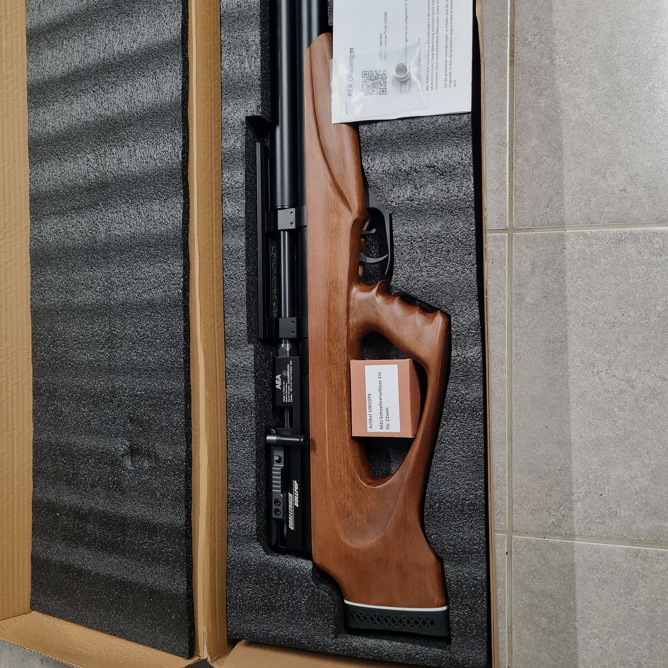 AEA Callenger Bullpup   Kaliber  .50 Ram  (F-Version)