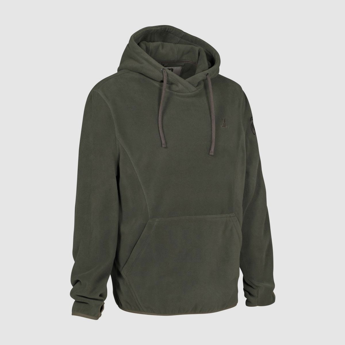 Percussion Fleece Hoodie / Sweat-Shirt Braun