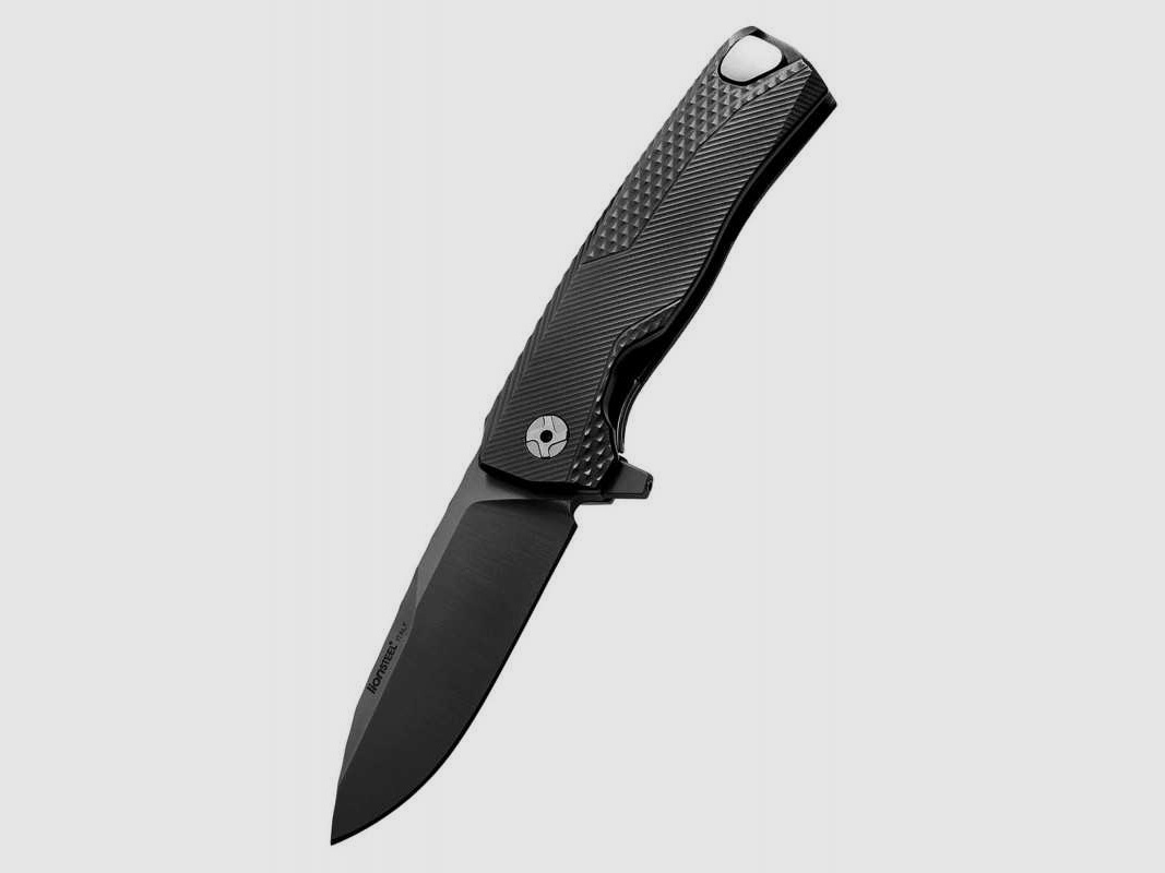 Lionsteel ROK Taschenmesser Aluminium, schwarz