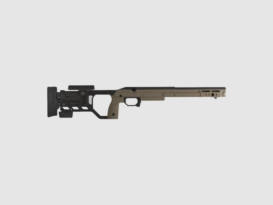 Kinetic Research Group Whiskey-3 Chassis dla Remington 700 SA z Stałym Chwytem, FDE