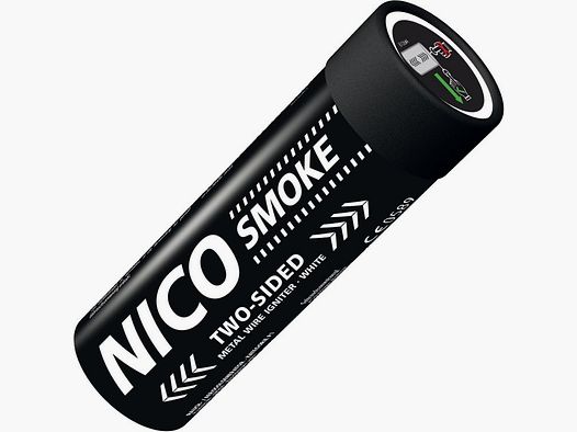 NICO 50 sekundowy dwustronny granat dymny Paintball (biały)