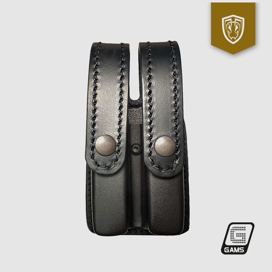 Doppeltes Magazinholster aus Leder und Kydex – ANTS, Bild 1 von 4