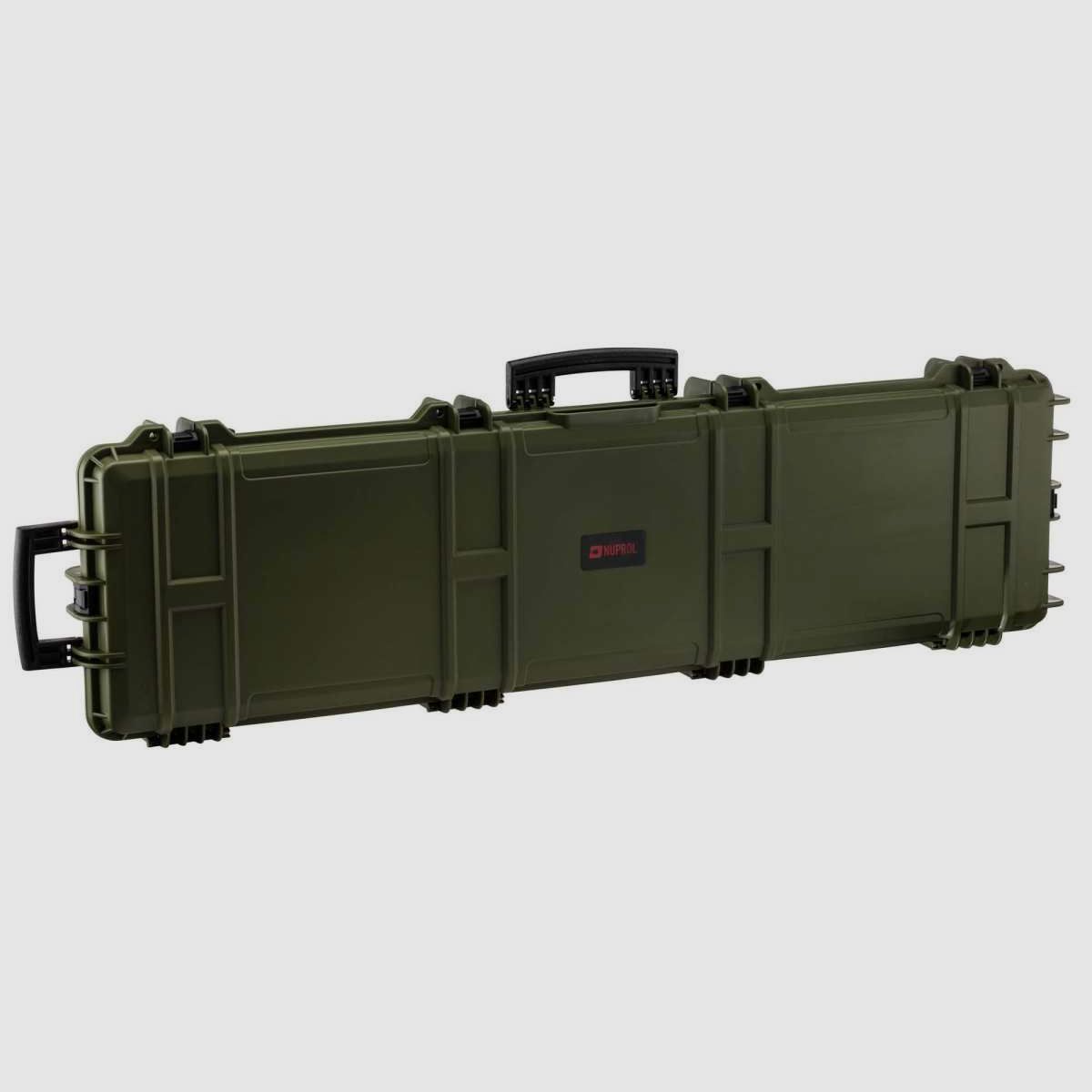 Nuprol Waffenkoffer XL wasserdicht 137cm mit vorgefertigtem Schaum - Waffenkoffer XL grün, Bild 1 von 9