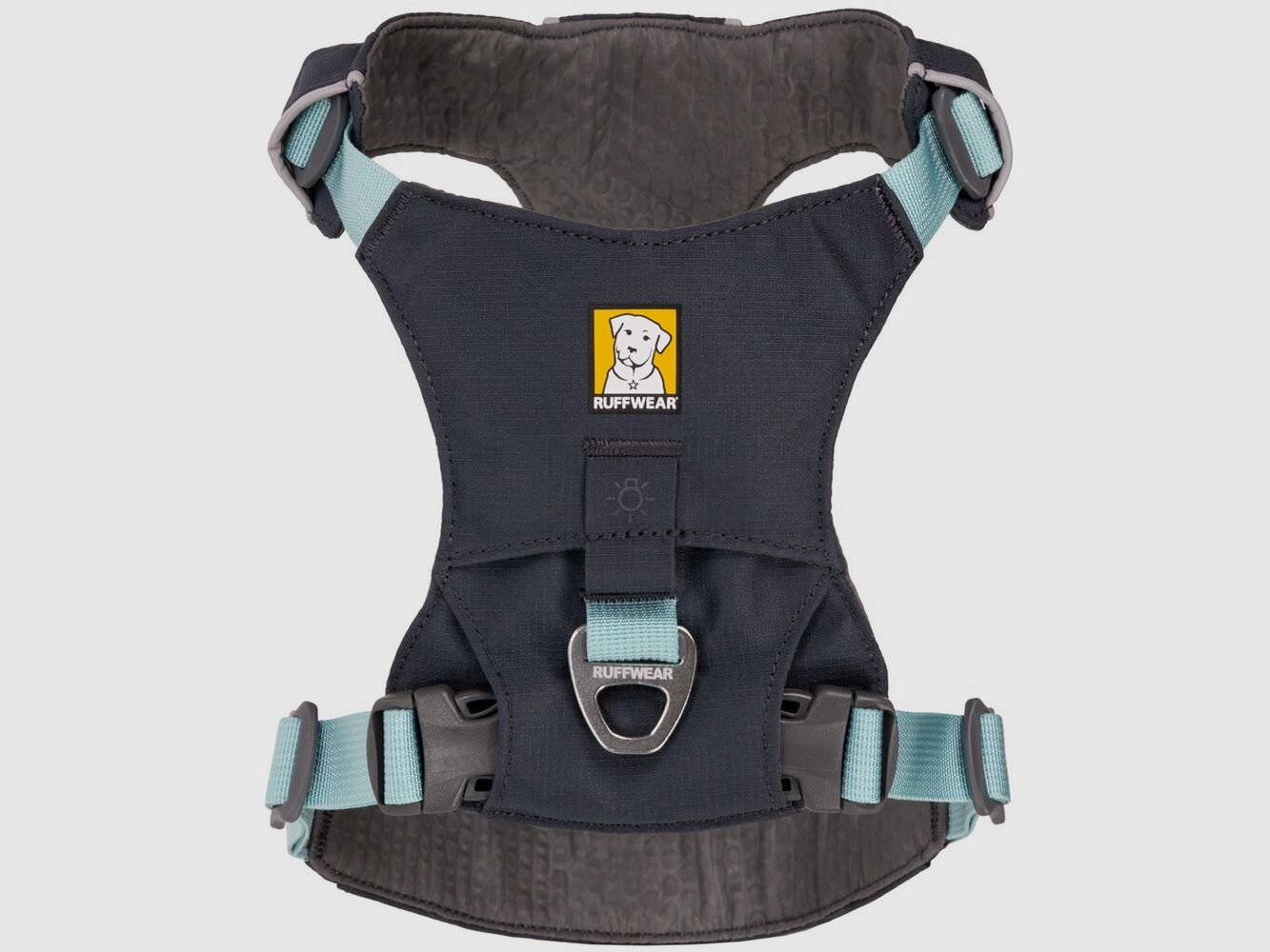 Ruffwear Hi & Light™ Geschirr für Hunde (Größe XXS (Brust 33-42 cm) – Basaltgrau), Bild 5 von 7
