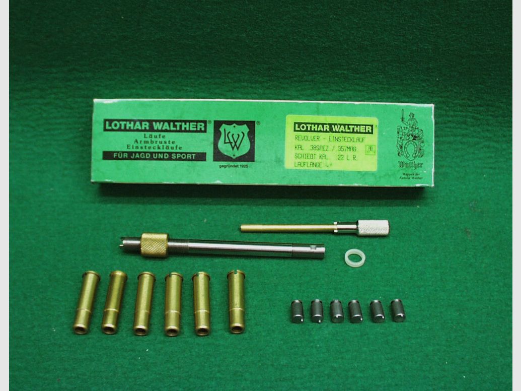 Lothar Walther Revolver Einstecklauf 4"