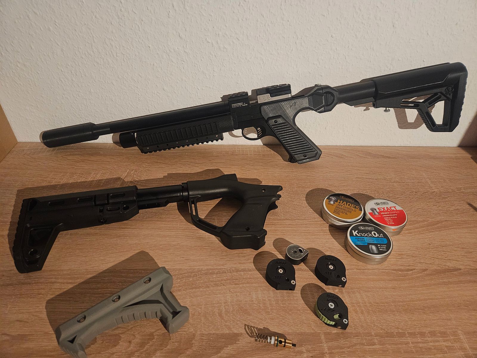 Umarex Notos im Kaliber 4,5/.177 inkl. Exportkit und vieles mehr 