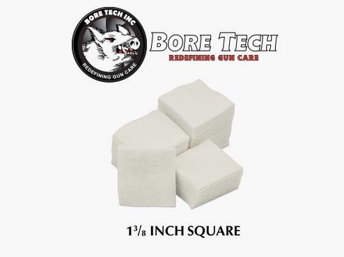 Parches de limpieza BoreTech cuadrados de 1 3/8» – 8″ SQUARE, 1000