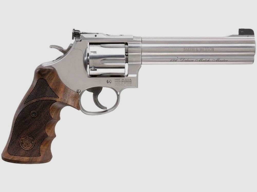 Smith & Wesson Revolver 686 Target Champion Kaliber .38 Special & .357 Magnum