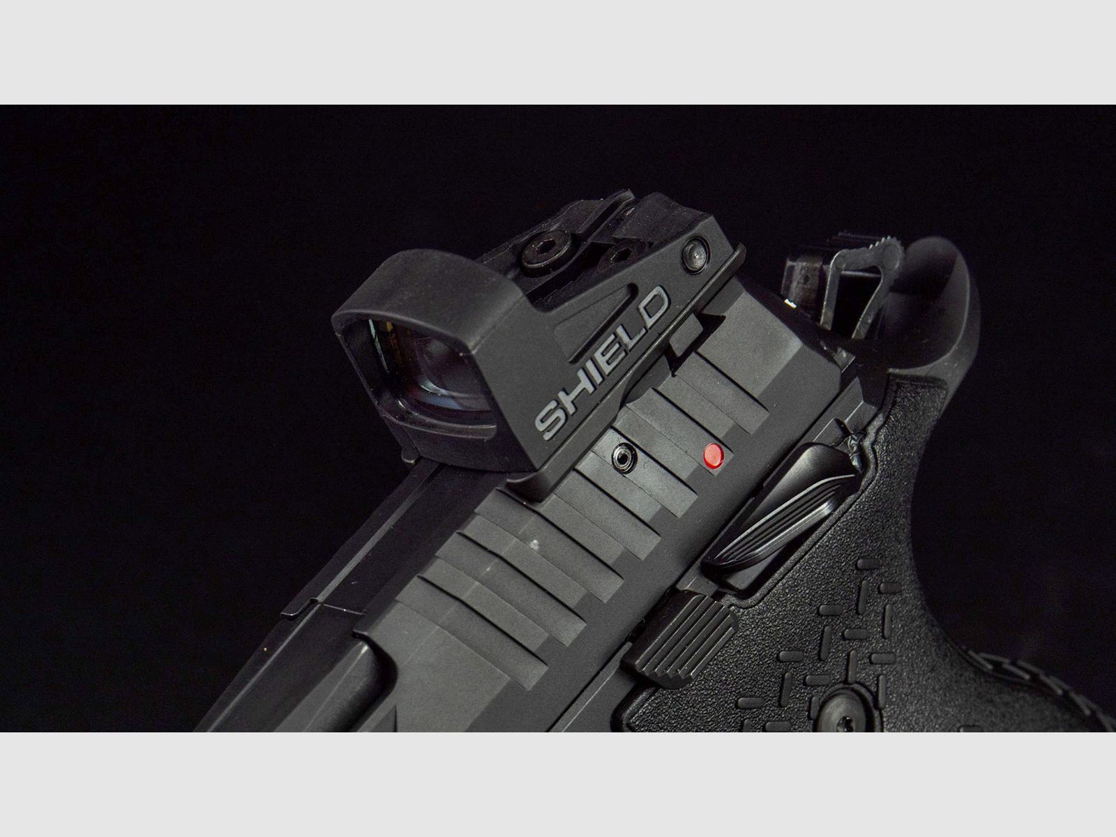 SHIELD Mini Sight 2.0 (SMS2) Celownik Czerwony – 8 MOA – Matowy Czarny