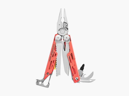 Leatherman SIGNAL Guava, Molle Holster, Schwarz, L