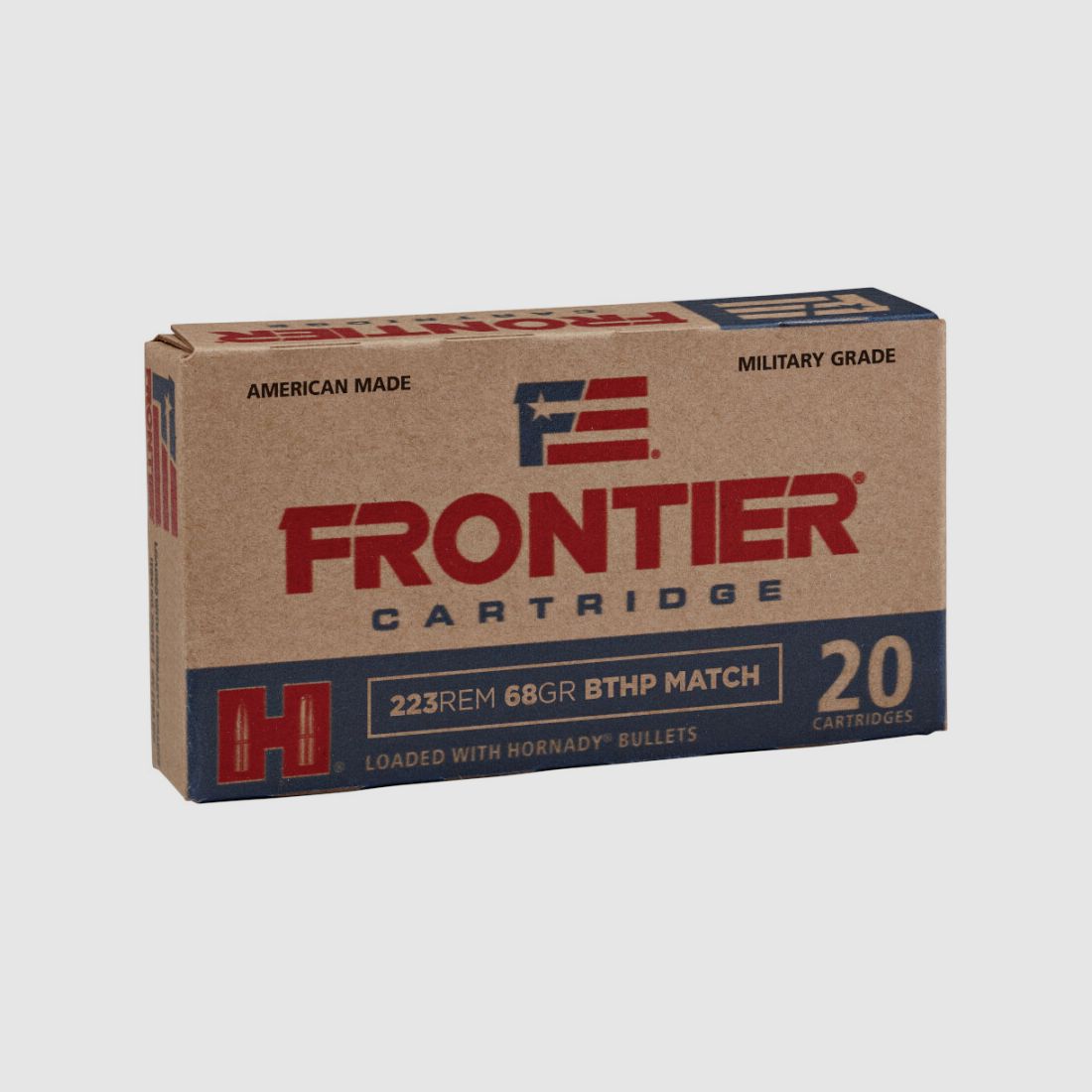 Hornady Frontier .223 Rem 68 gr HPBT Match (20)