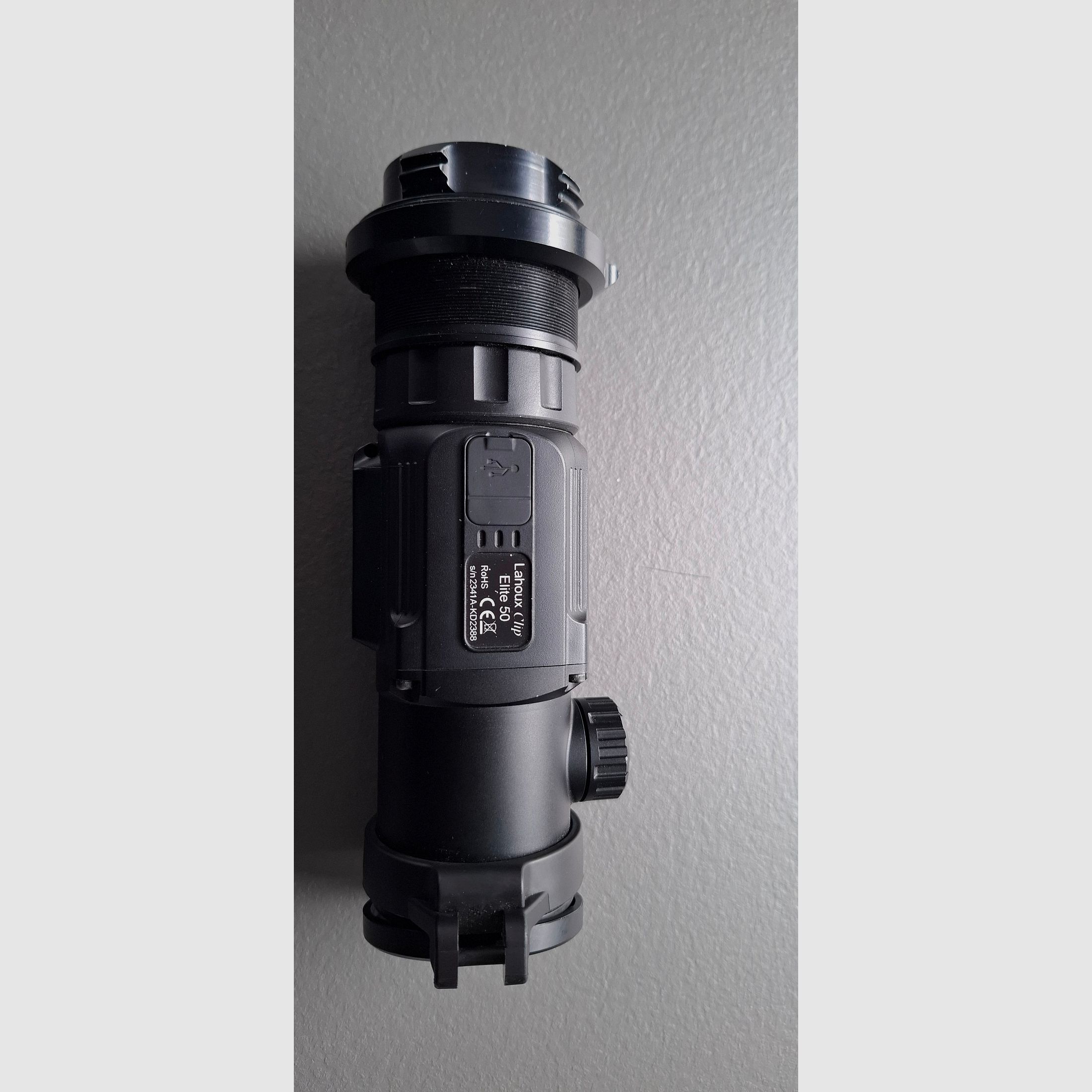 Lahoux Clip Elite 50 thermal imaging attachment, not Nocpix, ThermTec, HIKmicro,