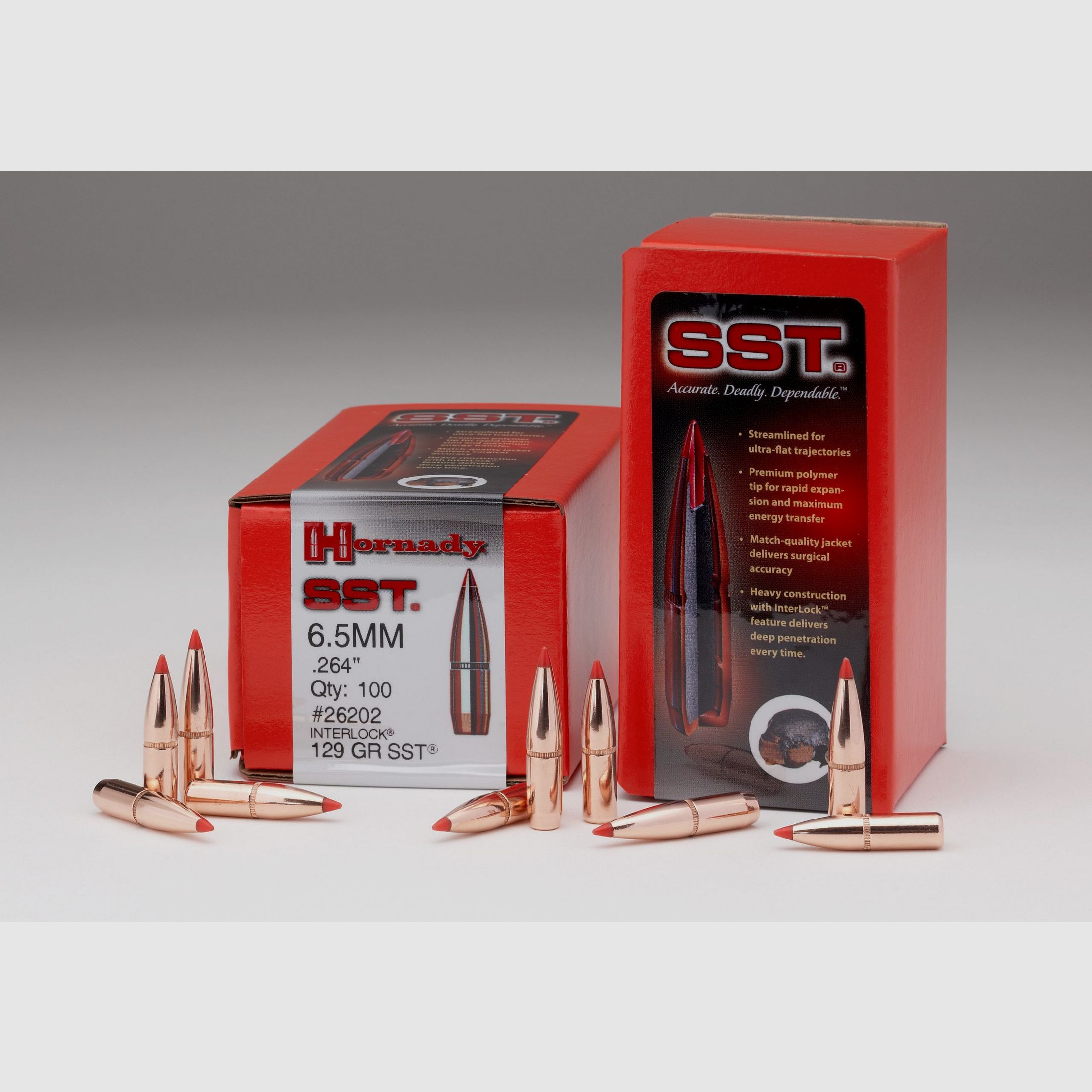 Kogels voor Herladen Hornady SST-6MM .243 95 GR SST®- Doos 100, afbeelding 1 van 2