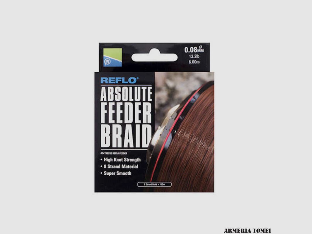 PRESTON – REFLO ABSOLUTE FEEDER BRAID 150m, zdjęcie 1 z 2