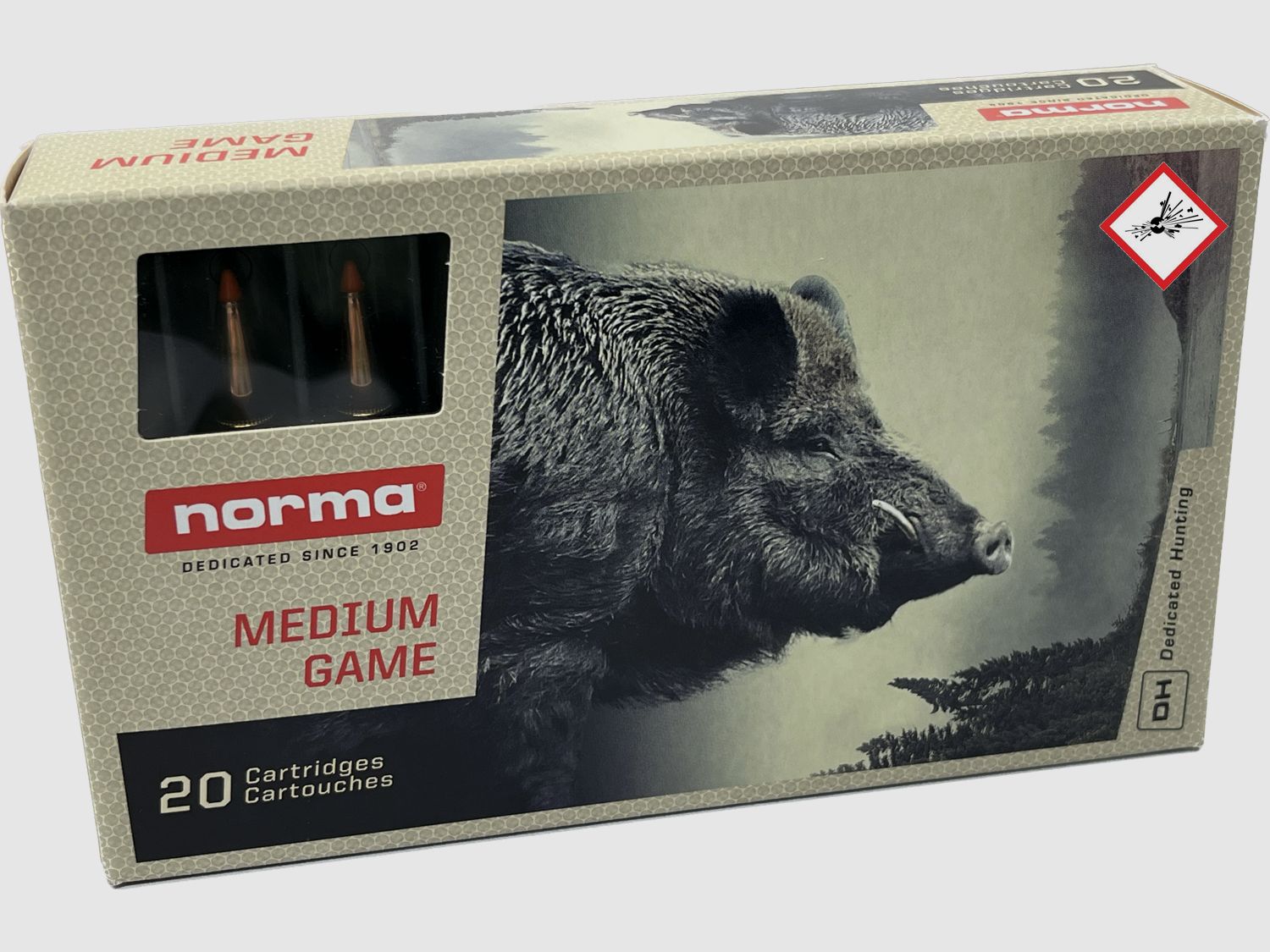 Norma TIPSTRIKE hunting cartridge cal. 7X57 R 160grs