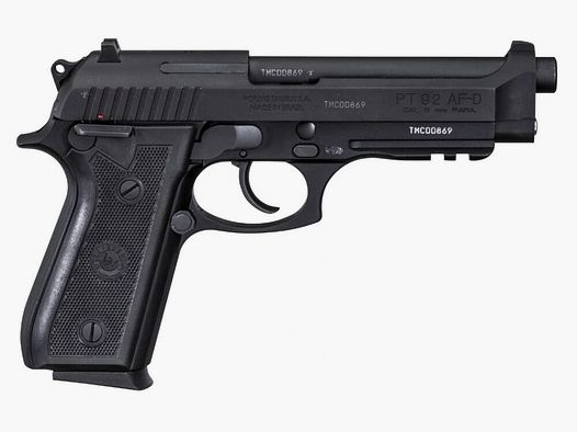 Taurus Pistole Taurus PT 92 AF - D RAIL Schwarz matt brüniert 9mmLuger