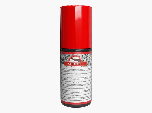Kolfolie / Schaftolie met verdeelspons lichtbruin 50ml