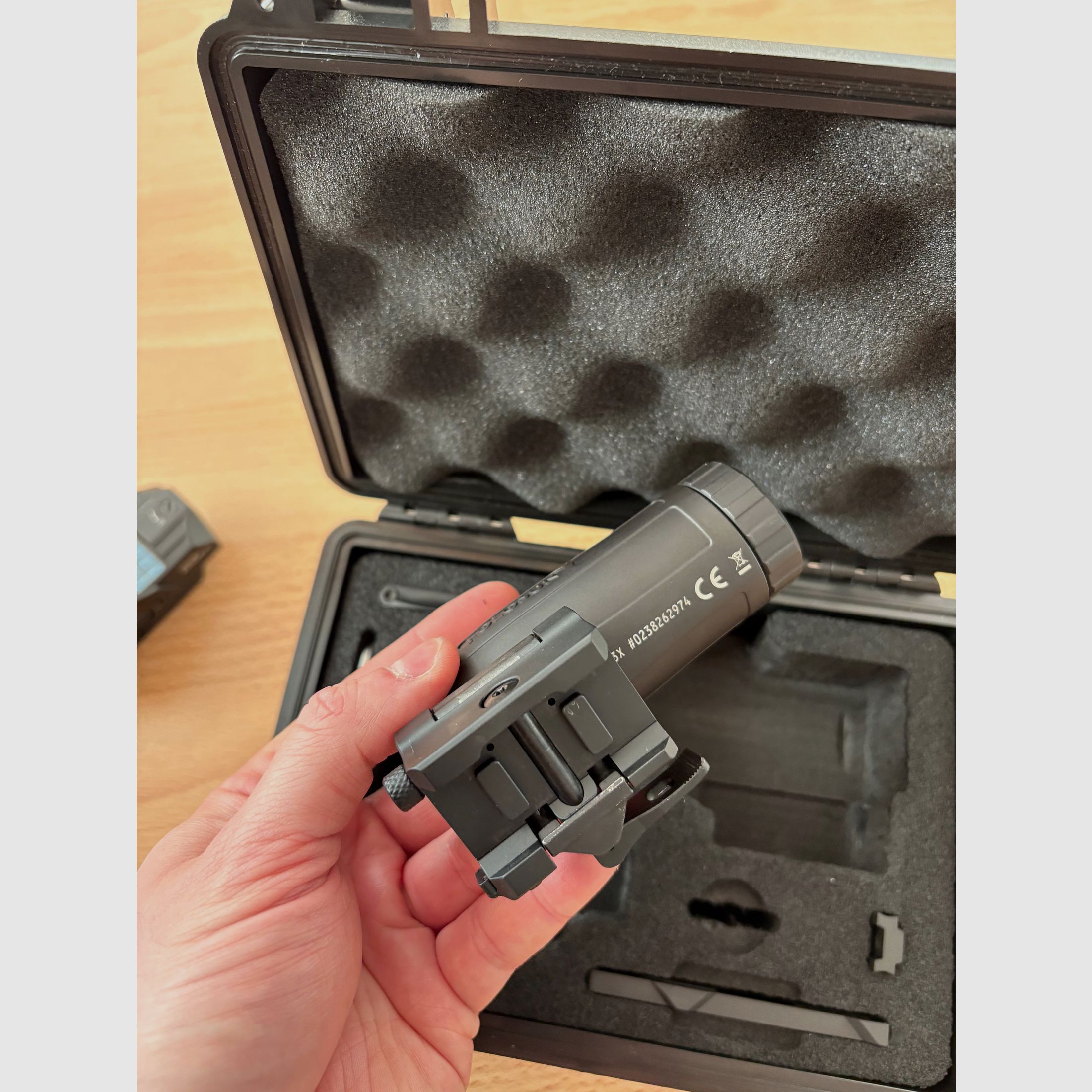 Holosun HS510C + HM3X Magnifier 