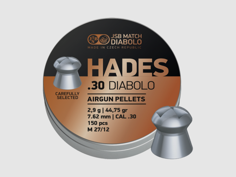 JSB Diabolo Hades 7,62 mm / .30 (150 Stk.)
