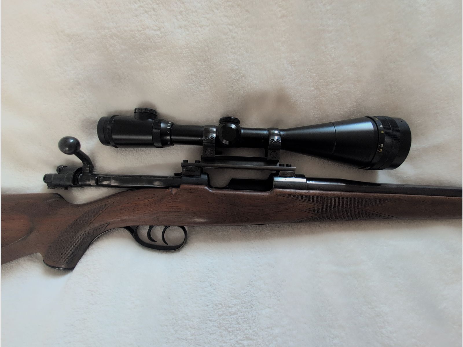 Jagdrepetierer mit K 98 System, Linksschaft, 9,3 x 62