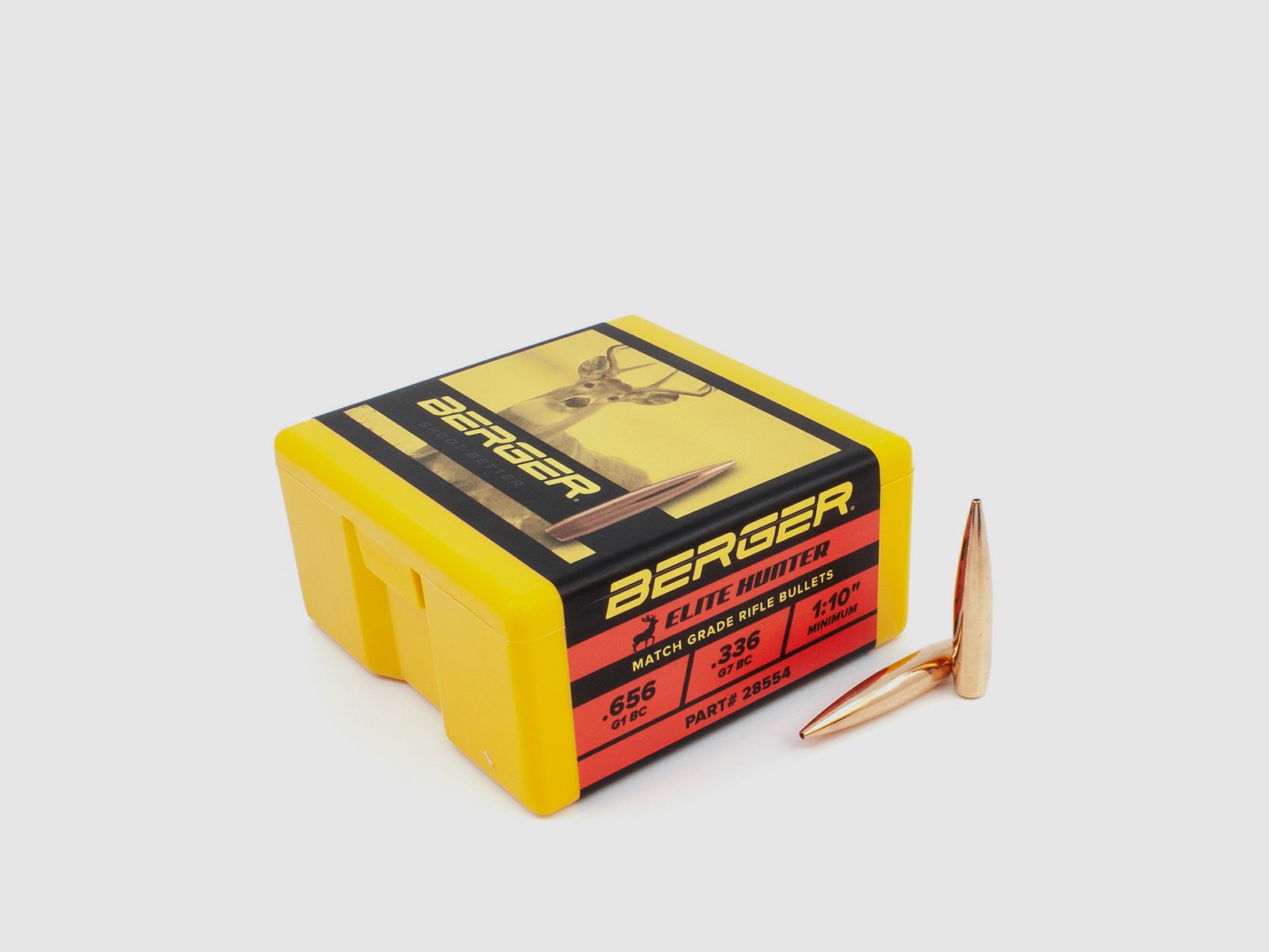 Berger Bullet 7mm/.284 Elite Hunter 175GR 100 Pieces