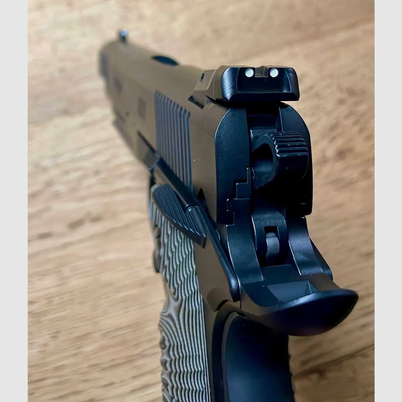 Messerschmitt ME 1911 Schwarz 5"LL Calibre9mmLuger  - en stock, imagen 4 de 5