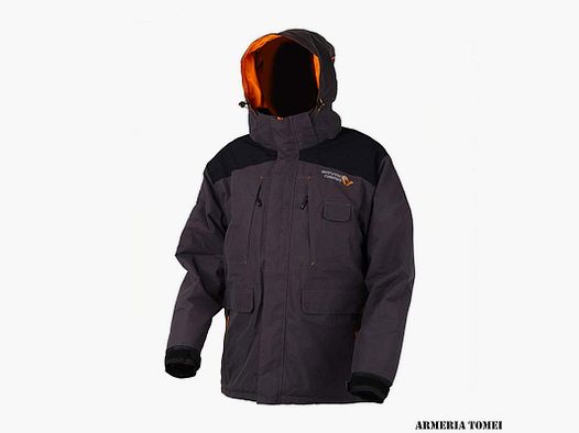 JACK – SAVAGE GEAR – SG PROGUARD THERMO JACKET ZWART/GRIJS