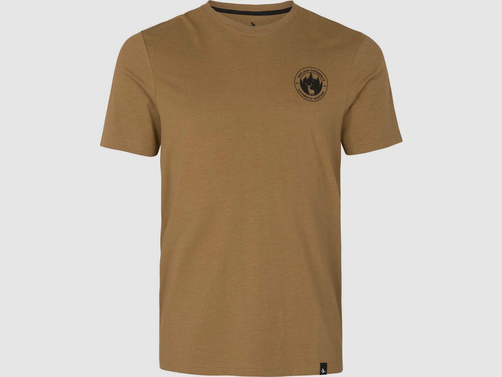 Seeland Saker T-shirt Bruin