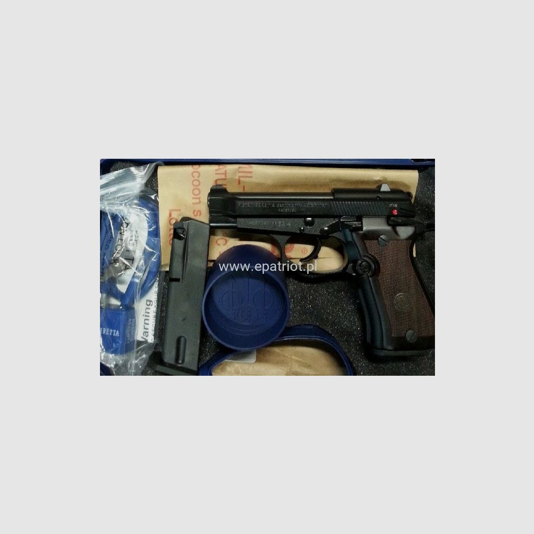 Beretta 84 F pistol cal. 9mm Short
