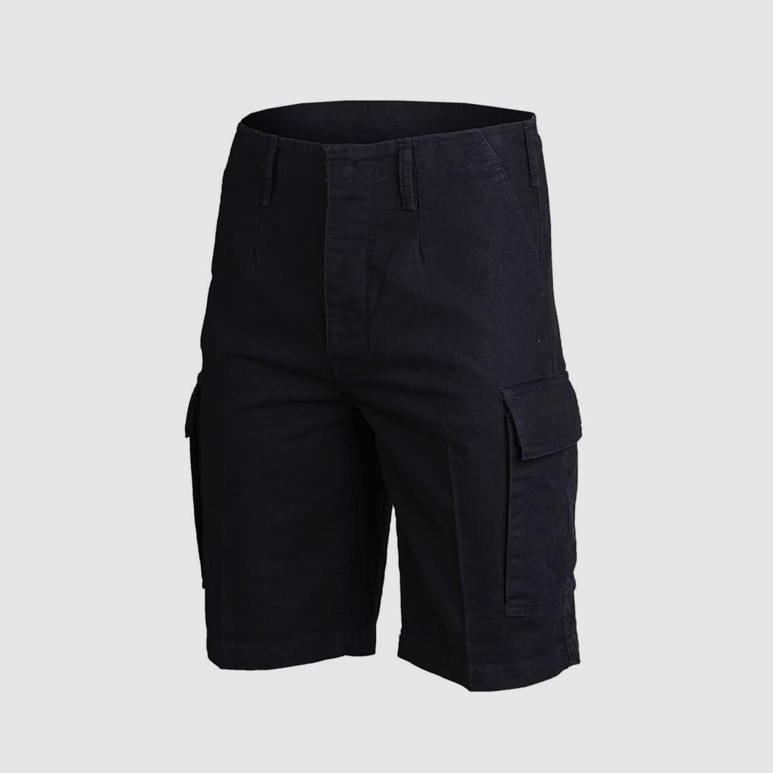 Mil-Tec BW Bermuda Shorts Prewash Schwarz XL