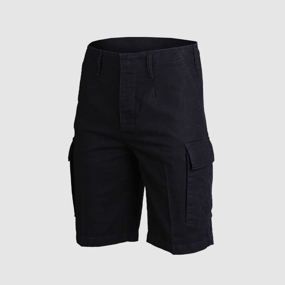 Mil-Tec BW Bermuda Shorts Prewash Schwarz XL