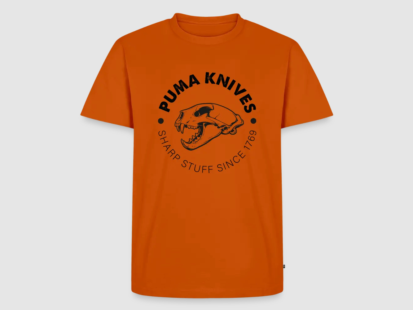 PUMA Men´s Premium T-Shirt "PUMA KNIVES Skull BW"