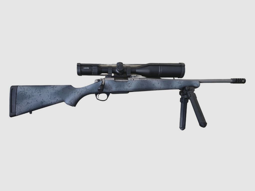 gebruikte BERGARA B14 Extreme Hunter met vaste montage HAWKE Endurance 3-12x56L Abs. LR-Dot, met BGW demper en Magpul bipod, staat: als nieuw, - NPR: € 2.337,00, afbeelding 1 van 6